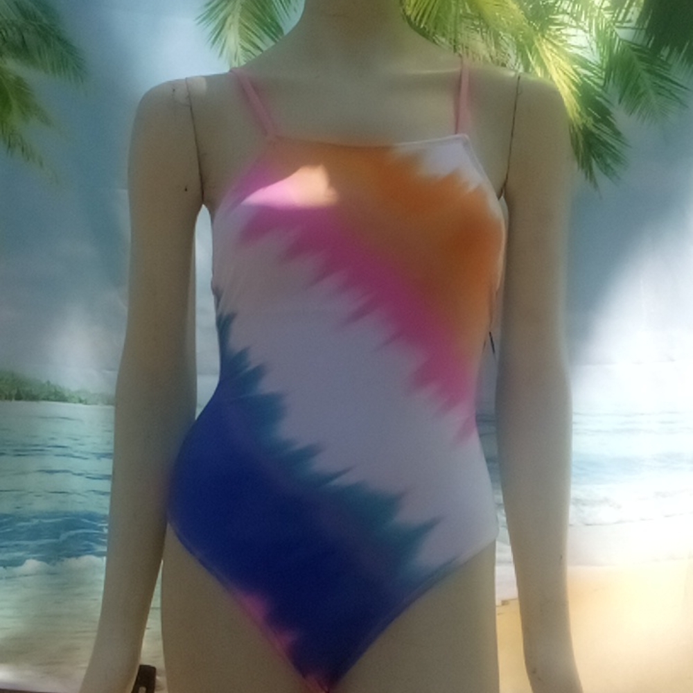 NWT "Decree" 1pc pastel bathingsuit